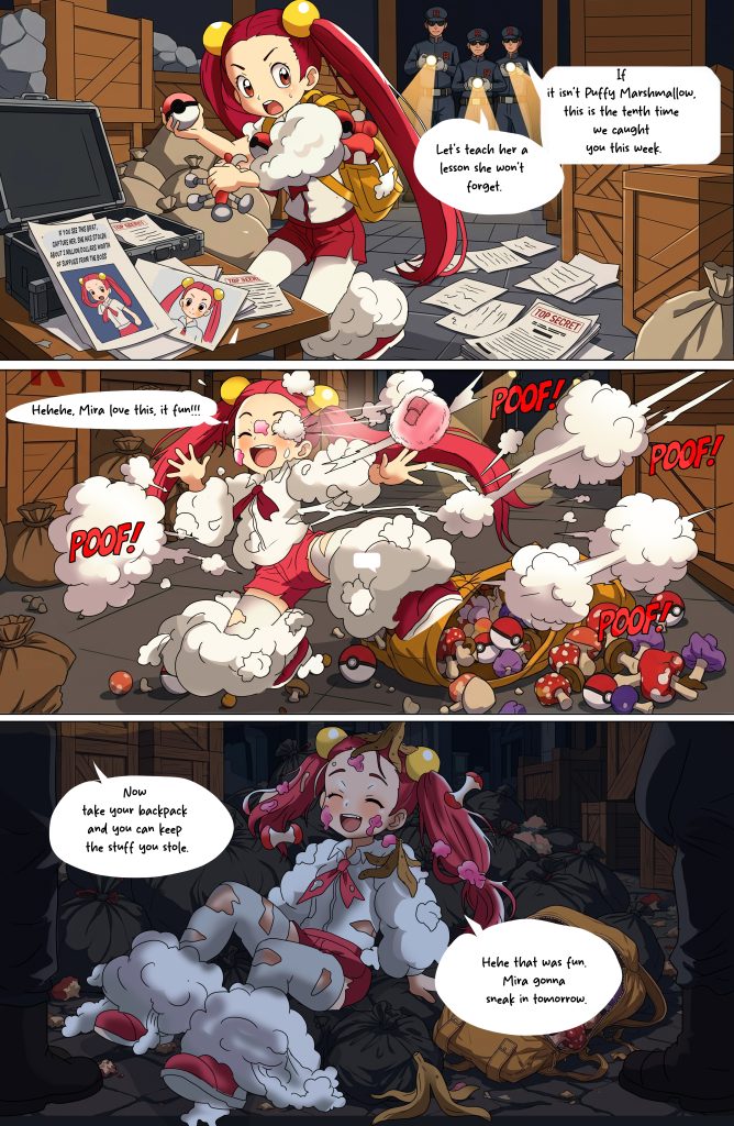 hs pokemon comic